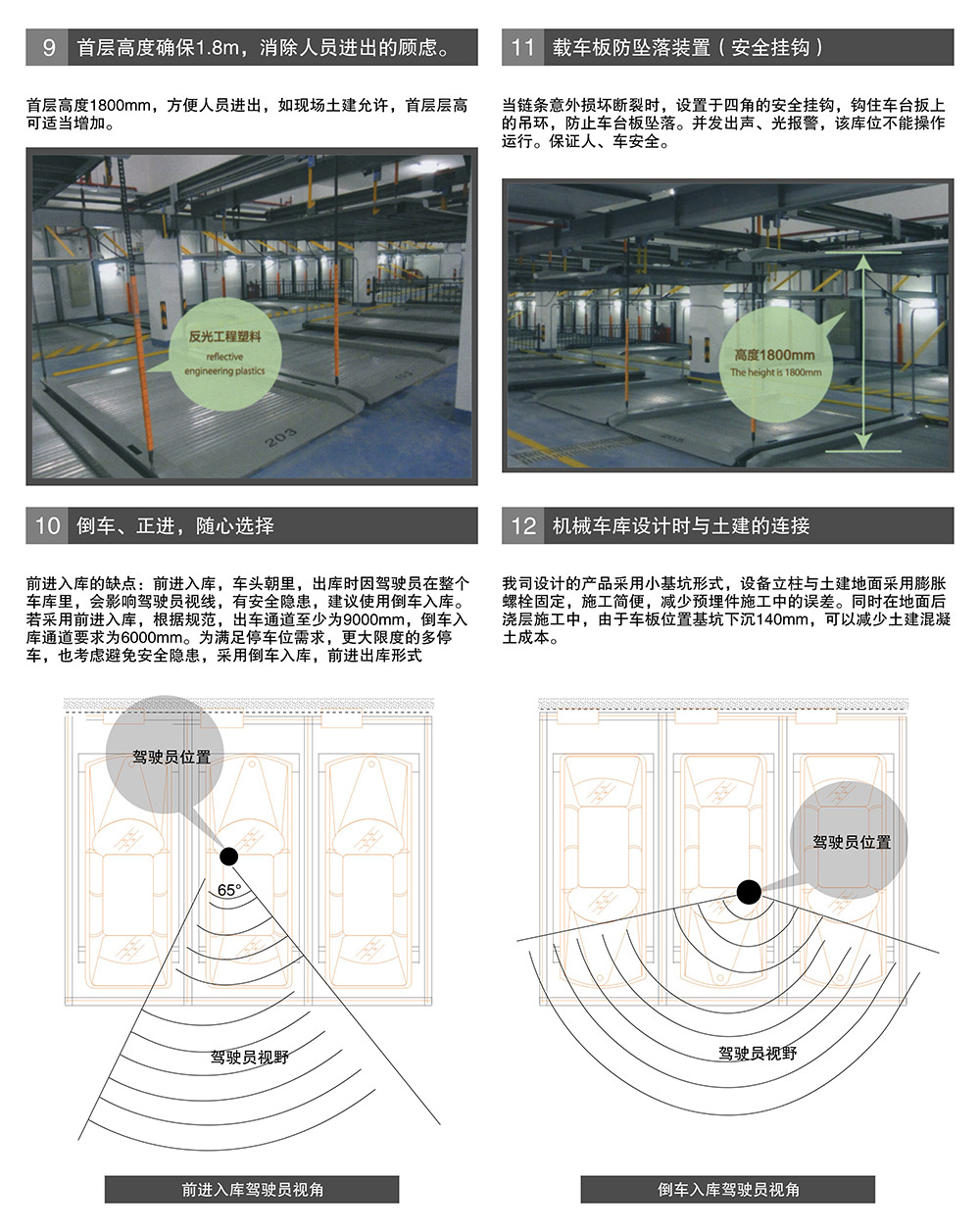 负二正二地坑PSH4D2四层升降横移式立体停车设备载车板防坠落装置.jpg